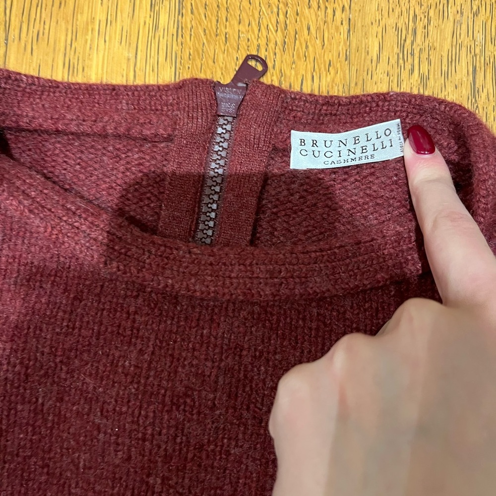 Brunello Cucinelli cashmere sweater